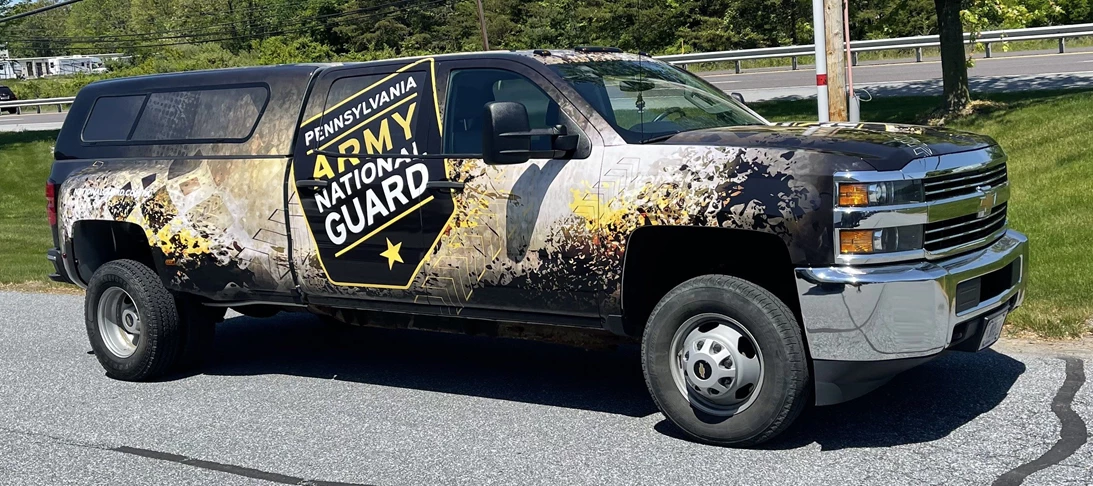Full Vehicle Wrap for PA Air National Guard