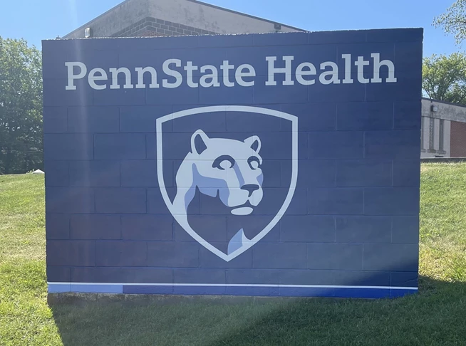 Penn State Health Building Wraps & Building Covers