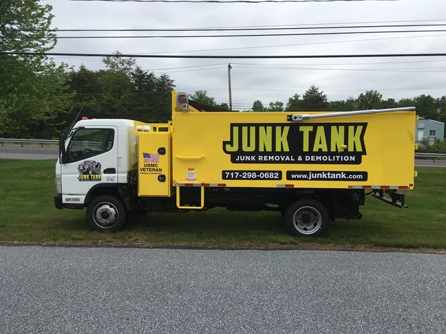 Junk Tank All Around Vehicle Wrap + Graphics & Lettering
