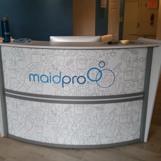 MaidPro Front Counter Wrap in Weymouth, Mass 