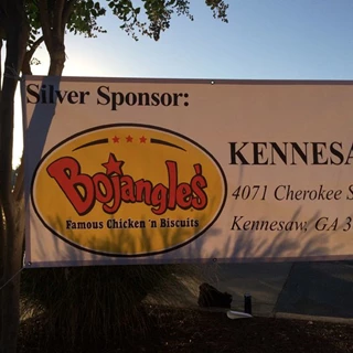 Banner for Bojangles in Kennesaw GA